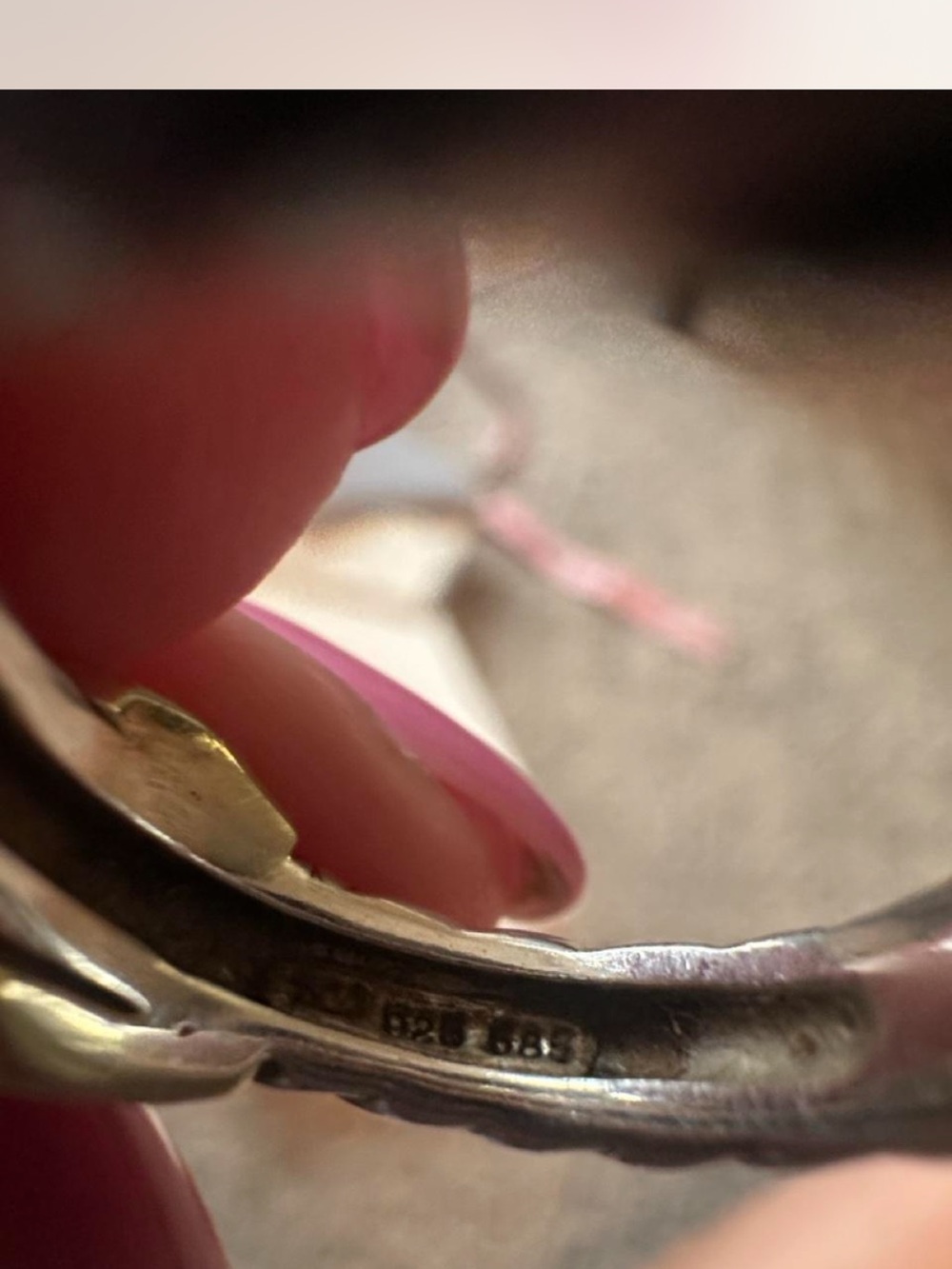 100% Authentic Rare David Yurman Two-Tone Twisted Cable Ring in Silver and Gold - Picture 16 of 16